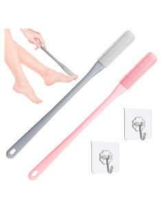Cepillo Exfoliador de Pies Demarzily con Mango Largo 40 cm