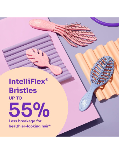 Cepillo Wet Brush Go Green - Tratamiento Aceite de Árbol de Té