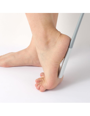 Cepillo Exfoliante para Pies EeYahYong con Mango Largo 39.9 cm