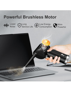 Soplador de Aire Eléctrico ATEngeus TAD03 Recargable 33000 RPM 2