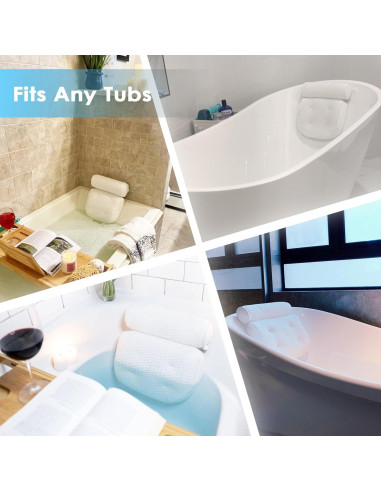 Almohada de Baño AEROiVi de Malla Transpirable 37x32 cm