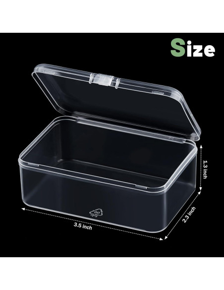 Paquete de 6 contenedores de plástico ZORRITA 8.9x5.8 cm Paquete de 6 contenedores de plástico ZORRITA 8.9x5.8 cm