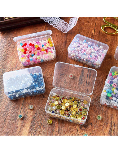 Paquete de 6 contenedores de plástico ZORRITA 8.9x5.8 cm