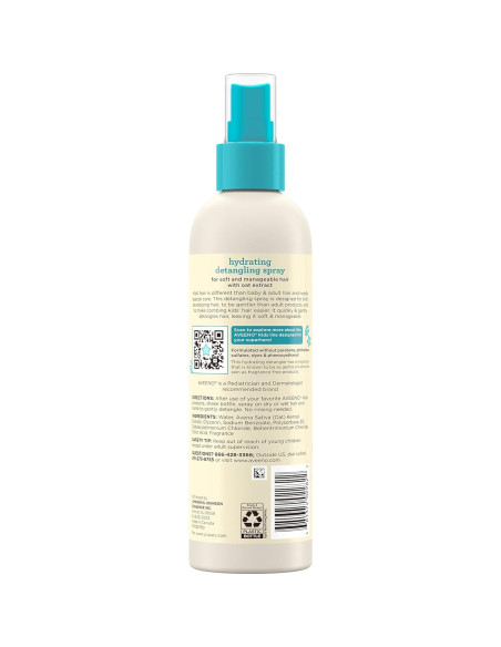 Acondicionador Hidratante Desenredante Aveeno Kids 295 ml