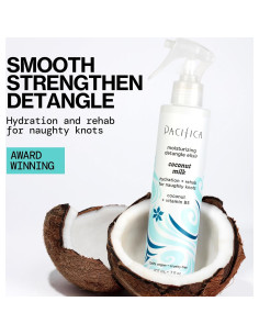 Spray Desenredante Pacifica Leche de Coco 154g - Acondicionador Sin Enjuague 2