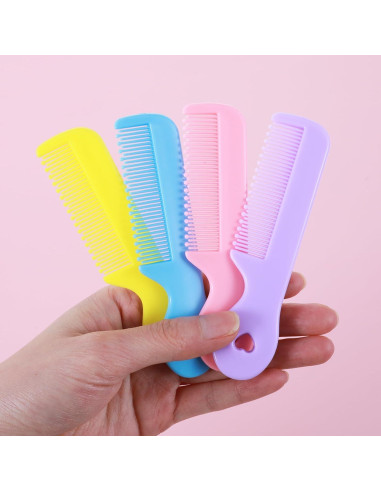 Set de 4 Peines para Bebés Teaaha - Colores Vibrantes
