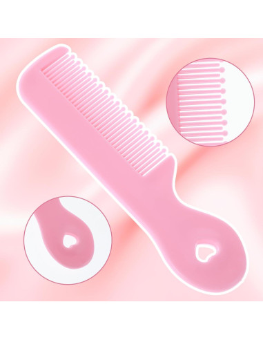 Set de 4 Peines para Bebés Teaaha - Colores Vibrantes