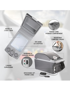 Enfriador Calentador Wagan EL6214 14L 12V Portátil 2