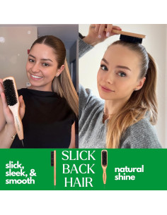 Cepillo de Cerda de Jabalí GranNaturals para Alisar y Estilizar 2