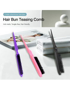 Cepillo de Estilo Kootinn con Cerdas de Nylon - Portátil 30cm 2