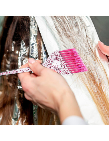 Juego de 6 Pinceles para Tinte de Cabello Abeillo - 3 Colores