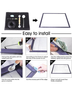 Kit de Reparación de Pantallas 149x269 Tooltriz con Herramientas 2