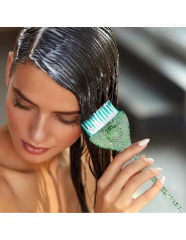 6 Cepillos de Tinte para Cabello Patelai Multicolor Suaves