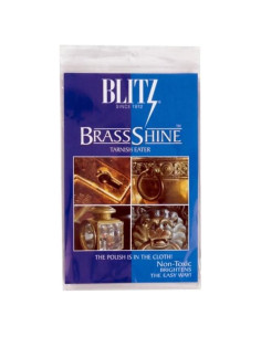 Paño limpiador de latón Blitz Inc - 2 unidades - 30.48x38.1 cm