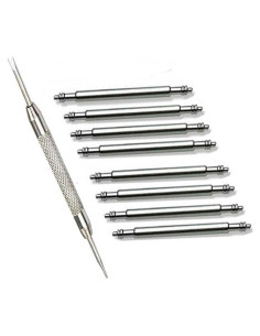 Pines de Resorte Olytop 17mm Acero Inoxidable 8 PCS