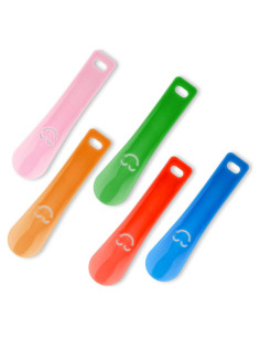 Calzadores de Plástico Prasacco 5 Paquetes 15 cm Portátiles
