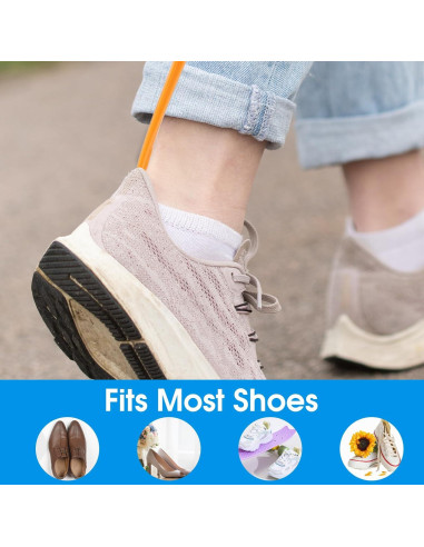 Calzadores de Plástico Prasacco 5 Paquetes 15 cm Portátiles