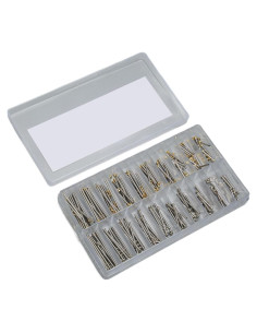 Kit de 200 Tubos de Tornillo para Reloj Yosoo 1.3mm Acero Inoxidable