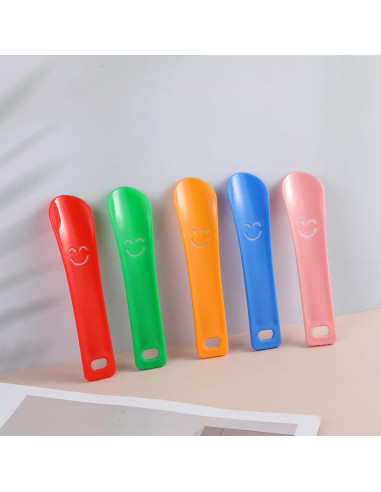 Calzadores de Plástico Prasacco 5 Paquetes 15 cm Portátiles