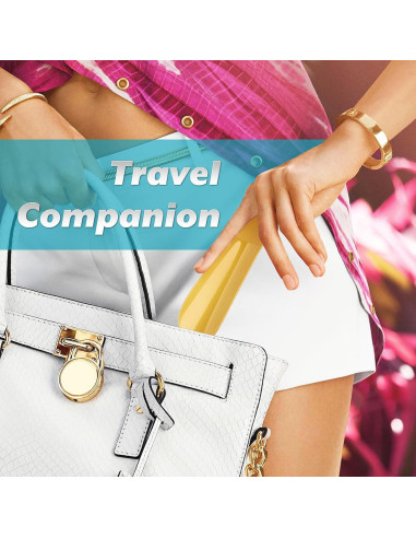 12 Pcs Cuerno de Zapatos Cosmos Plástico 16 cm para Viaje