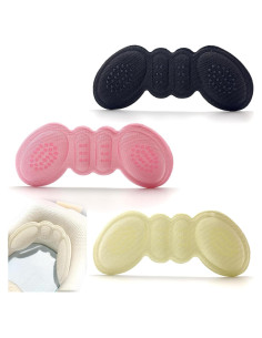 6 Pares Almohadillas para Talones Qgond - Alivio Dolor y Ampollas