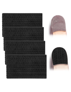 Kit de Reparación de Tacones de Zapatos Qianyu 4 Pcs Antideslizante