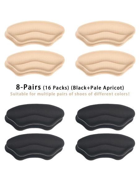 8 Pares Almohadillas para Talones Yssmjd - Ajuste y Comodidad