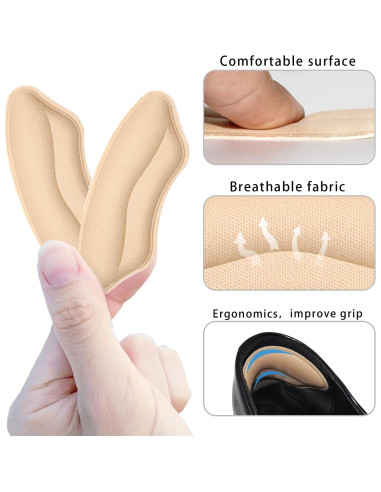 8 Pares Almohadillas para Talones Yssmjd - Ajuste y Comodidad