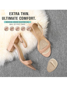 Almohadillas Metatarsales Ashoesert - 4 Pares Alivio Dolor Pie 2