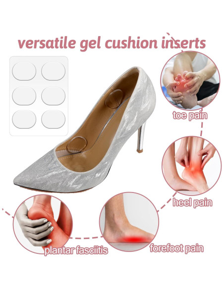 34 Piezas Almohadillas de Silicona Antideslizantes BOHUIZ