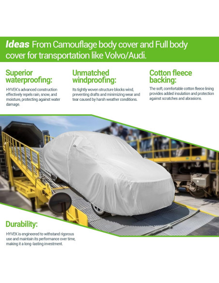 Cubierta de Coche Season Guard Hyvek Impermeable 469,9 cm