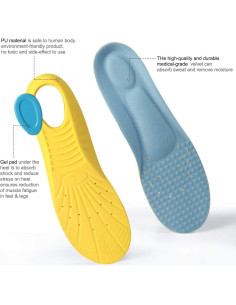 Plantillas de espuma viscoelástica PU Shenghuang M (H 6-9 / M 7-11) 2