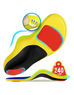 Plantillas Ortopédicas NEUPU para Fascitis Plantar XL Azul