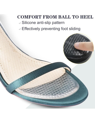 Inserciones de Gel Antideslizantes para Tacones Altos BTXYM - 2 Pares