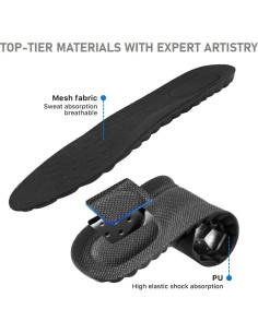 Plantillas de Espuma VivoFoot 2 Pares M 7-11 Negro 2