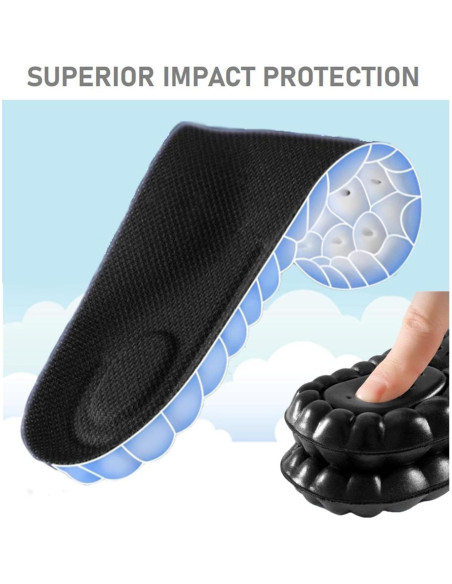 Plantillas de Espuma VivoFoot 2 Pares M 7-11 Negro