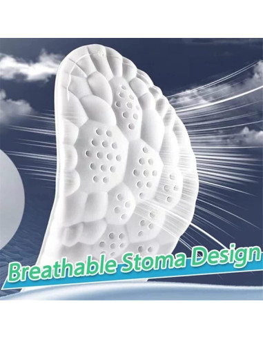 Plantillas 4D Cloud - Confort y Soporte para Hombres 8-11