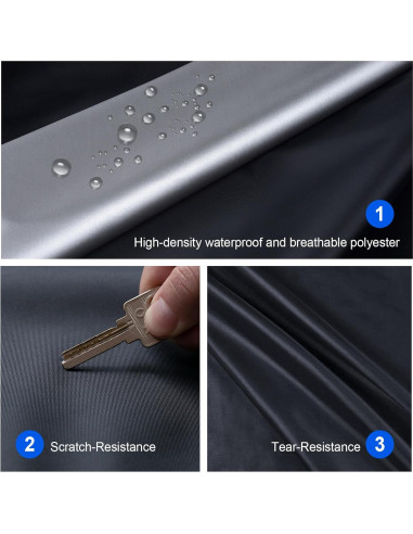 Cubierta de coche GUNHYI para Honda Accord 1.36kg Impermeable