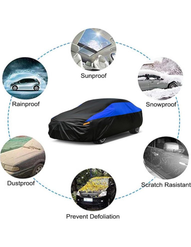 Cubierta de coche GUNHYI para Honda Accord 1.36kg Impermeable
