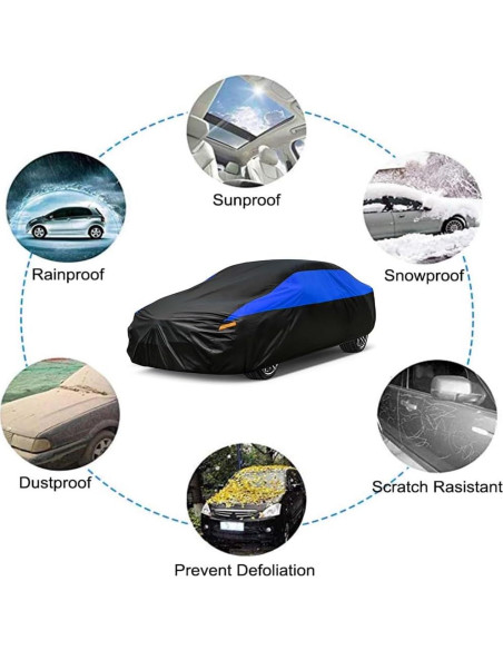 Cubierta de coche GUNHYI para Honda Accord 1.36kg Impermeable