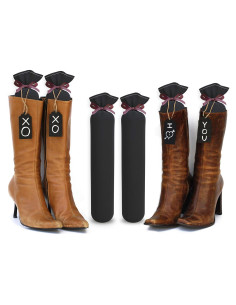 Soportes para Botas de Algodón 100% - Negro - Organizador de Closet