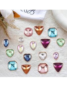 26 Piezas de Charms Brillantes para Zapatos WYVAS 2