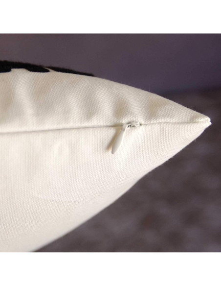 Funda de Almohada Decorativa DECOPOW Fútbol Bordado 45 cm