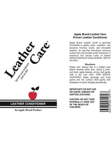 Acondicionador de Cuero Apple 198g Sin Cera