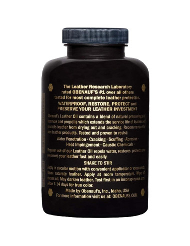 Acondicionador de Cuero Obenauf's 473ml - Restaura y Protege