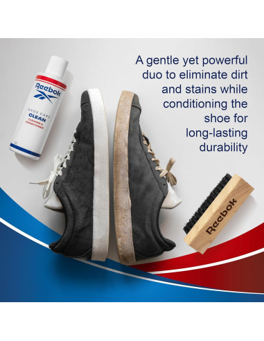 Reebok Restore Kit - Limpiador y Acondicionador 170g con Cepillo