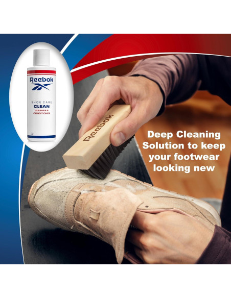 Reebok Restore Kit - Limpiador y Acondicionador 170g con Cepillo Reebok Restore Kit - Limpiador y Acondicionador 170g con Cepillo