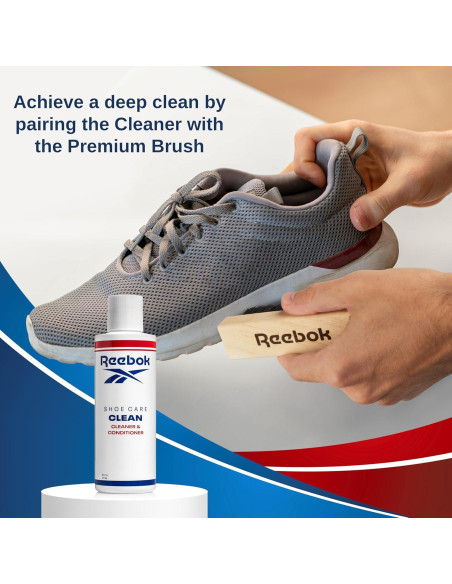 Reebok Restore Kit - Limpiador y Acondicionador 170g con Cepillo Reebok Restore Kit - Limpiador y Acondicionador 170g con Cepillo