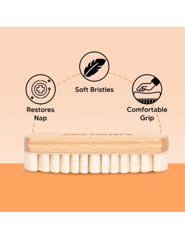 Cepillo de Suede Shoe Mistri - Limpieza Efectiva para Zapatos