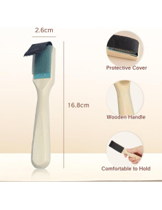 Cepillo para Zapatos de Baile UAIAGM - Suelas de Ante 17x3x3cm 2